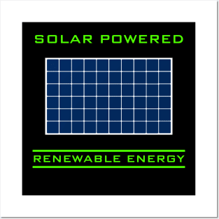 Solar Powered Posters and Art